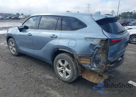 2021 Toyota Highlander Le from USA, damaged, VIN 5TDZZRAH8MS089048